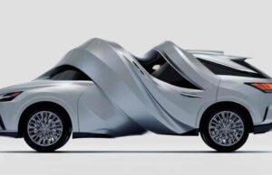 Lexus and MSCHF Turn the RZ and RX Into Surreal Automotive Sculptures in New York