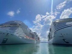 Twin Giants in San Juan: MSC Grandiosa Meets MSC World America