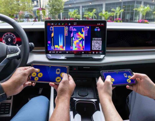 Volkswagen Brings In-Car Gaming to America: AirConsole Debuts in Select 2027 Models With Tetris, PAC-MAN and More